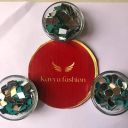 Kavya fashion Mirror kit for Jewellery Making,Other Craft Work Like Project & lippan Art, mud Work Decoration (Total 300 Pieces, 100 Piece of Each Shape) Free Fabric Glue Cone (Combo of 3)...