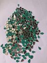 Kavya Fashion Teardrop Shape Mirror kit for Jewellery Making,Other Craft Work Like Project & lippan Art, mud Work(Total-200 Piece)[Free Fabric Glue Cone] (Teardrop)...