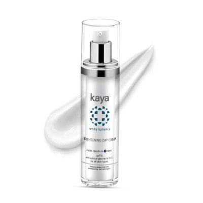 Kaya Bright Day Cream – Instant Radiance & 7-Day Glow | 3% Potassium Azeloyl Diglycinate, Provitamin C & SPF 15 | Dermatologist-Co-Created with 22 Years Expertise | 50 ml