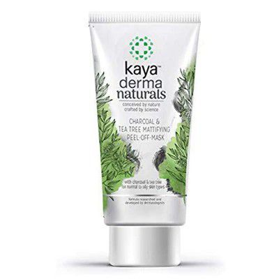 Kaya Charcoal & Tea Tree Mattifying Peel-Off Mask 50ml