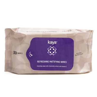 Kaya Clinic Refreshing Mattifying Wipes | For Acne Prone Skin | 30 Wipes