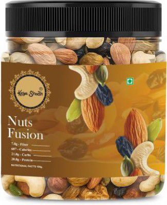 KAYA SHODH Mix Dry Fruit | Nuts Fusion | 400gm | Almonds, Cashews, Assorted Seeds & Nuts (1 x 400 g)