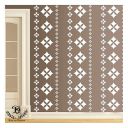 Kayra Decor Stencil for Wall Painting - Modern Design Pack of 1, 16 inch x 24 inch (KHS226)...