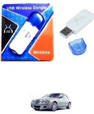 Kbshops v2.1+EDR Car Bluetooth Device with Adapter Dongle (White)