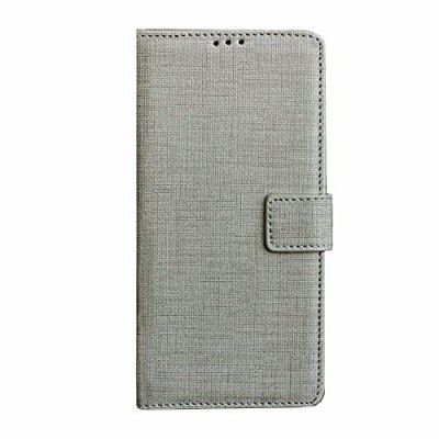 KBV PU Leather Flip Back Cover Case for OnePlus Nord 2 5G | Magnetic Latch Closure | Card Slots | Wallet Pocket | Inbuit Viewing Stand for OnePlus Nord 2 5G Flip Back Case (Grey)