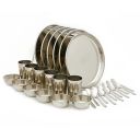 KCL Ekonomica Stainless Steel Dinner Set/Dinnerware & Serveware - 30 Pc...