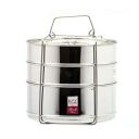 KCL Stainless Steel Cooker Separator Suitable for 10 liters Prestige Outer Lid Pressure Cookers (3 Containers with Lifter)...