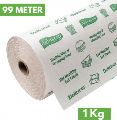 Kcofoil Deliwrap 1 kg Food Wrapping Roll for Kitchen