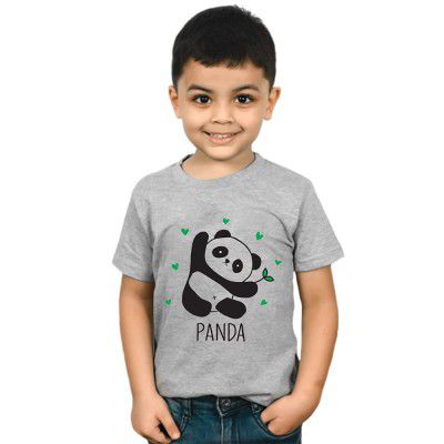 KEEZOO - Kids Panda Cartoon Printed T-Shirts for Kids (Boys/Girls)