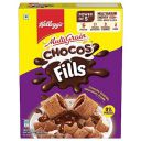 Kellogg's Chocos Fills 250g | Double Chocolaty, Anytime Snack | 3 Grains: Oats, Wheat & Rice, Protein Rich, 0% Maida...