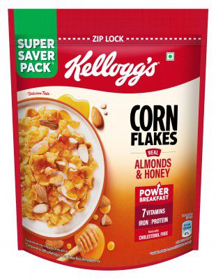 Kellogg's Corn Flakes Real Almond Honey 1kg