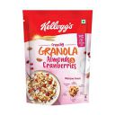 Kellogg's Crunchy Granola Almonds & Cranberries 140g | 24% Fruit & Nut, Baked Multigrain | Whole-grain Oats, Wheat, Corn, Rice and Barley, Source of Fibre | Breakfast Cereal...