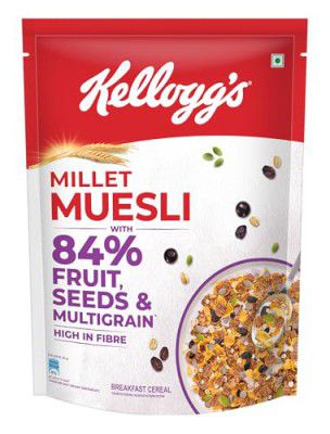 Kellogg's Millet Muesli with 84% Fruit, Seed & Multigrain - 500g