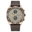 Kenneth Cole Quartz Chronograph Grey dial Leather Strap Watch for Men-KCWGC0016102MN...