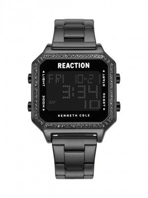 Kenneth Cole Reaction Digital Black Dial Women's Watch-KRWGJ9007906