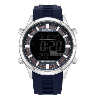 Kenneth Cole Reaction Digital Blue Dial Men's Watch-KRWGP9006301