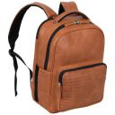 KENNETH COLE Reaction On Track Pack Vegan Leather 15.6” Double Compartment Laptop Backpack With RFID...