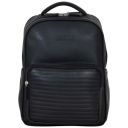 KENNETH COLE Reaction On Track Pack Vegan Leather 15.6” Double Compartment Laptop Backpack With RFID...