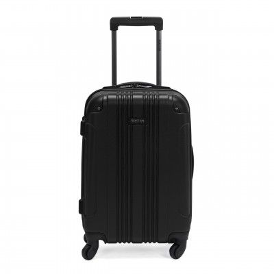 KENNETH COLE Reaction Out of Bounds Hardside 20" 4-Wheel Carry-on Spinner Luggage, Black