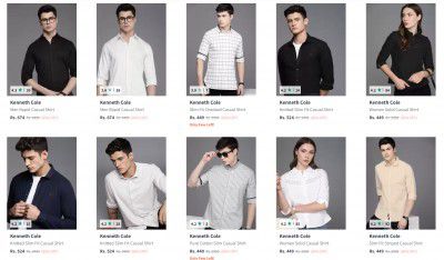 Myntra : Upto 85% Off On Kenneth Cole