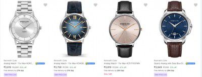 Upto 66% Off Kenneth Cole Wrist Watches