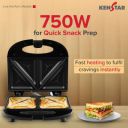 Kenstar KTY02KSS-DBH Sandwich Maker...