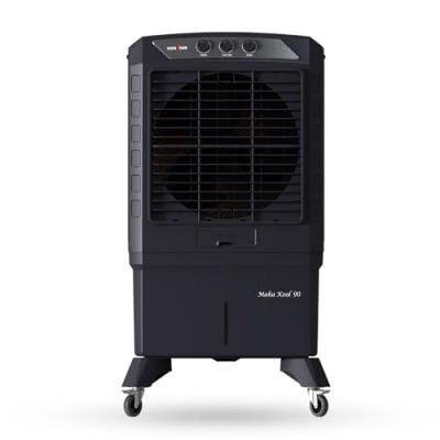 Kenstar MAHA KOOL HC 90 L Desert Air Cooler WITH FRONT LOCKING COMMERCIAL GRADE WHEELS for Home|50Ft Air Throw|1-Yr Product Warranty|Grey