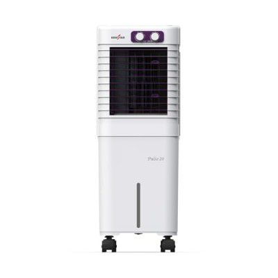 Kenstar PULSE HC 20 Portable Air Cooler | High Speed Fan |15 Ft Powerful Air Throw | White & Purple