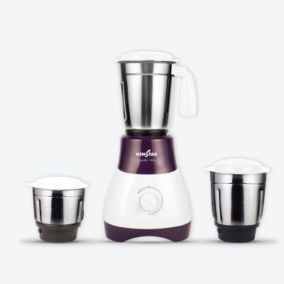 Kenstar SLENDER NEO Mixer Grinder 500 Watts | 3 Multi-Purpose Jars
