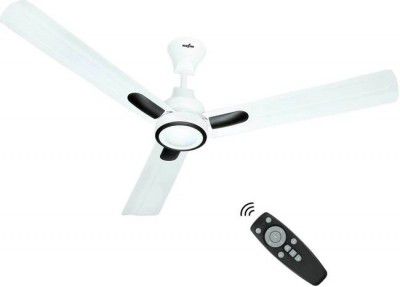 Kenstar Snow breeze BLDC Motor with Remote 1200 mm Ceiling Fan  (5 Star | Ambrose White)