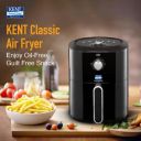 KENT 16096 Classic Hot Air Fryer 4L 1300 W...