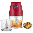 KENT 250 Watt Vegetable Chopper with 2 Blades (Red)...