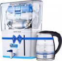 KENT Ace and Elegant Elctric Glass Kettle 8 L RO + UV + UF + TDS Control + UV in Tank Water Purifier ...