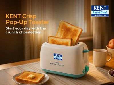 KENT Crisp Pop Up 750 W Pop Up Toaster