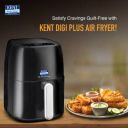 KENT Digi Plus Air Fryer 4L |1300W | Black Air Fryer...