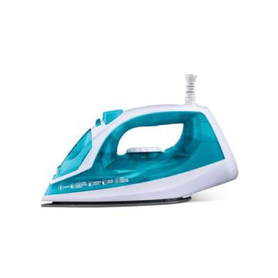 KENT Glide Steam Iron | 1250W | Powerful Steam Burst upto 20G/Min | Non-Stick Sole Plate | Turquoise Blue