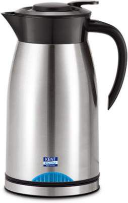 Kent Kettle cum Flask 1500 ml Flask (Pack of 1, Silver, Steel)