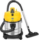 KENT KSL-612 Wet & Dry Vacuum Cleaner with Reusable Dust Bag  (Silver, Yellow)...