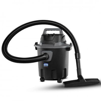 KENT Vortex Plus Wet & Dry Vacuum Cleaner | Blower Function | 1200W Power & 12L Capacity | Black & Grey