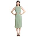KERI PERRY Women's Lycra Western Dress One Piece(Light Green)...