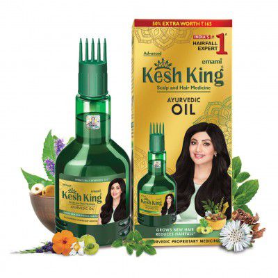 Kesh King Ayurvedic Anti Hairfall Hair Oil- 300 ml