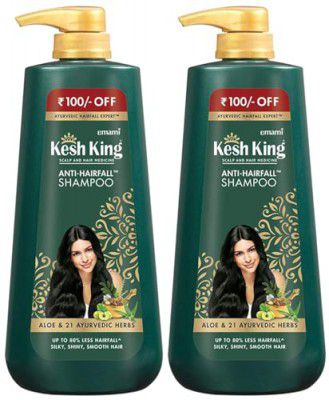 Kesh King Ayurvedic Anti Hairfall Shampoo | Reduces hairfall - 600 ml