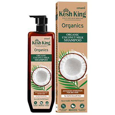 Kesh King Organics- Organic Coconut Milk Shampoo |Intense Hydration - 300ml