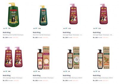Myntra: Upto 65% Off On Kesh King Shampoo