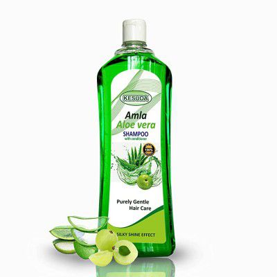 Kesuda Amla Aloevera shampoo with conditioner for healthy hair (500 ml)