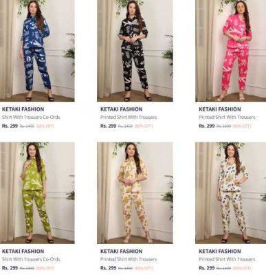 Upto 80% OFF - Ketaki Fashion Co ords Starts at Rs 299
