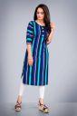 KETAKI FASHION  Women Printed Crepe Straight Kurta  (Multicolor)...