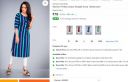 KETAKI FASHION  Women Printed Crepe Straight Kurta  (Multicolor)...