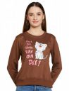 KETCH Blended Women's Round Neck Sweatshirt...