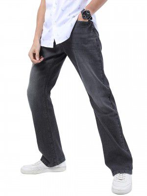 KETCH Men Bootcut Mid-Rise Jeans (Stretchable)